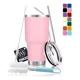 thumbnail image 1 of Vaso Térmico Portátil De Acero Inoxidable 30oz Con Calor/frí Color Rosa, 1 of 8