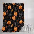 thumbnail image 5 of Shower Curtains for Bathroom-36"x72",Halloween Scary Pumpkins Waterproof Bath Curtain Grommet Shower Curtain Set with Hooks,, 5 of 9