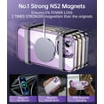 thumbnail image 4 of Magnetic Transparent for iPhone 11 Case 6.1" with Full Camera Cover Protection [No.1 Strong N52 Magnets][Non-Yellowing][Military Grade Drop Protection]-Crystal Clear, 4 of 14
