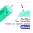 thumbnail image 5 of LotFancy Lancets for Diabetes Testing, 33 Gauge, 200 Ct, Twist Top Lancets for Blood Glucose Testing, 5 of 8