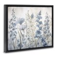 thumbnail image 3 of Stupell Industries Transitional Blue Nature Blooms Black Floating Frame Canvas Art, 21 x 17, by Sasha, 3 of 8