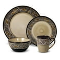 thumbnail image 1 of Gourmet Basics by Mikasa Alexandria 16-piece Dinnerware Set, 1 of 6
