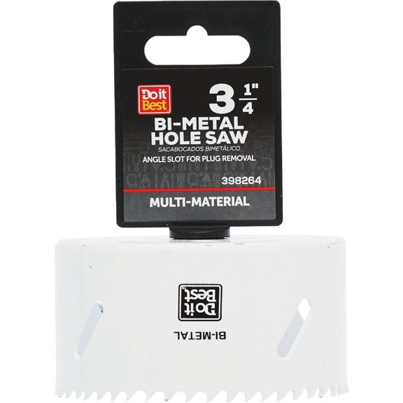 SIM Supply Bi-Metal Hole Saw QJDIB-HS-019 - 3-1/4 In. Cutting Diameter