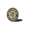thumbnail image 4 of Don't Worry, Be Hoppy Beer Pub Sign, Bar Aluminum Metal Decor Sign - 12" Round, 4 of 4