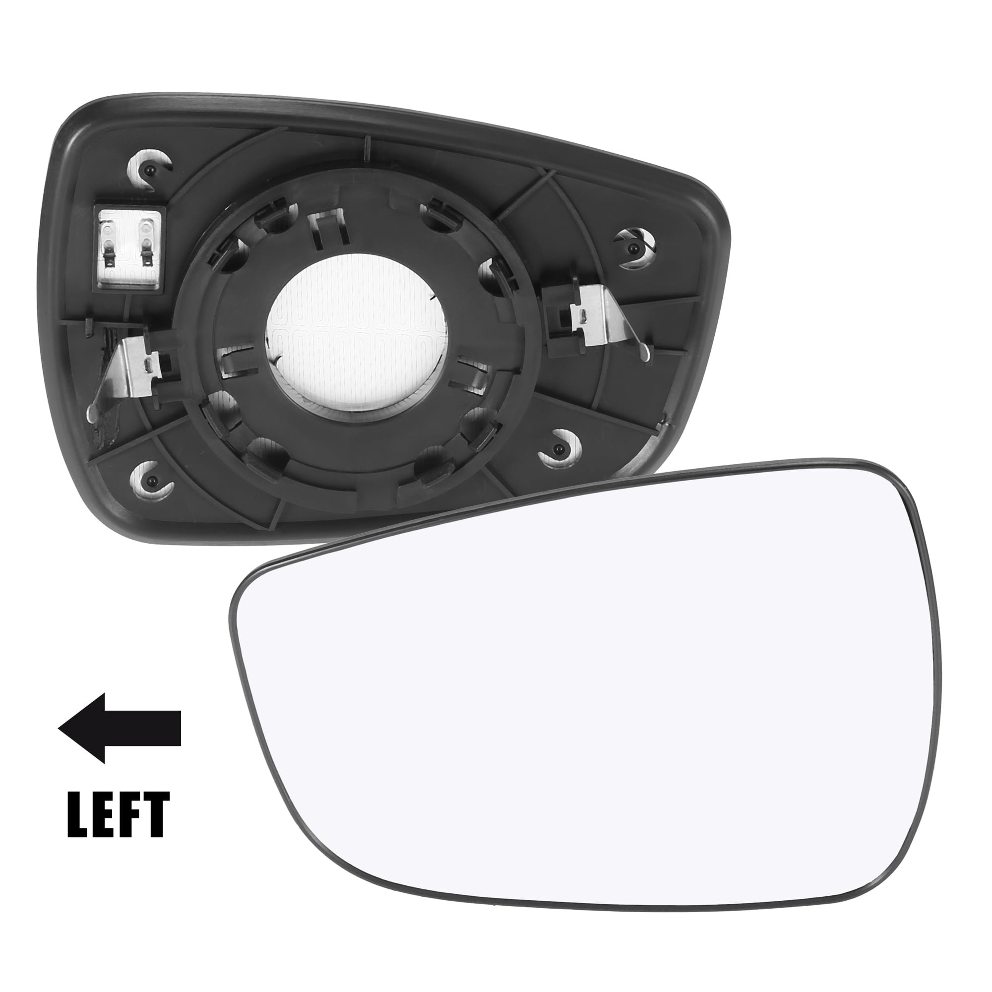 Unique Bargains Left Driver Side Heated Mirror Glass for Hyundai Elantra 2011-2013