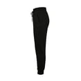 thumbnail image 7 of Maean Womens Pants Elastic Waist Drawstring Cropped Joggers with Pockets Loose Casual Running Pant, 7 of 7