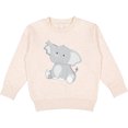thumbnail image 2 of Inktastic Elephant Toddler Sweatshirt, 2 of 4