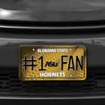 thumbnail image 2 of Alabama State NCAA Hornets #1 Fan Metal License Plate Auto Tag, 2 of 7