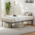 thumbnail image 5 of Atilioo Adult Full Modern Metal Standard Bed, Brown, 5 of 7