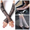 thumbnail image 1 of 6 pares de calentadores de brazos con protección UV, mangas de enfriamiento para brazos con protección solar, mangas para brazos, mujeres para ciclismo, Golf, 1 of 5