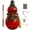 Bronze, variant on Wu Gourd Water Bottle, 34oz Chinese Red Retro-Inspired Clear Tritan Bottle With Strap, Reusable Drinking Gourd for Decorating