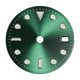 thumbnail image 1 of Reemplazo de esfera de reloj de 29 mm para movimiento NH34, suministros de relojero prácticos y resistentes, esfera de reparación de repuesto elegante Verde, 1 of 8