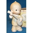 thumbnail image 3 of Precious Moments Figurine: 12378 Happiness is the Lord (4.7") Rejoice in the Lord Band Series, 3 of 3