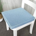 thumbnail image 2 of Nvzi Soft Foam Seat Cushion, Thicken Chair Pad, 20X20X2 Inches Chair Cushion with Removable Cover, for Relief and Comfort Clear Sky Blue, 2 of 3