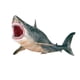 thumbnail image 1 of Modelo de tiburón prehistórico de juguete Megalodon flotando en el agua, 1 of 2