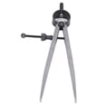 thumbnail image 3 of Divider Compass, Scribe Tool Carbon Steel Fine Adjustment Adjusting Screw Flat Leg Spring Marking Gauge  For Industry, 3 of 8