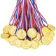 thumbnail image 1 of Medallas Caydo 100 piezas de plástico dorado de 3,5 cm para niños, 1 of 9