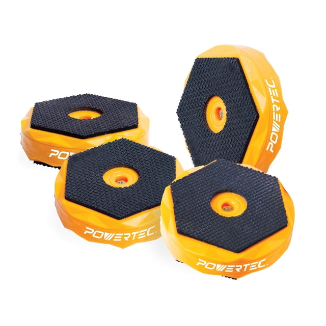 Disco Work Gripper Stops POWERTEC Bench Dog, 4 unidades (72216)