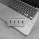 thumbnail image 3 of Matsuzay Alta velocidad 4 puertos USB 2.0 Hub Puerto USB Hub USB Hub OTG portátil Divisor USB para Laptop PC Tablet Juegos de teclado y mouse para computadora, 3 of 8