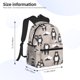 thumbnail image 2 of Fotbe Cartoon Bear Brown Mochila Ligera Casual para Laptop para Hombres y Mujeres, Mochila Impermeable de Uso Diario, Mochila para Universidad, 2 of 6