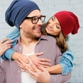 thumbnail image 6 of Vorkoi Cotton Slouchy Beanie Hip-Hop Soft Lightweight Running Beanie Adult Dwarf Hats Chemo Cap for Men Women, 6 of 6