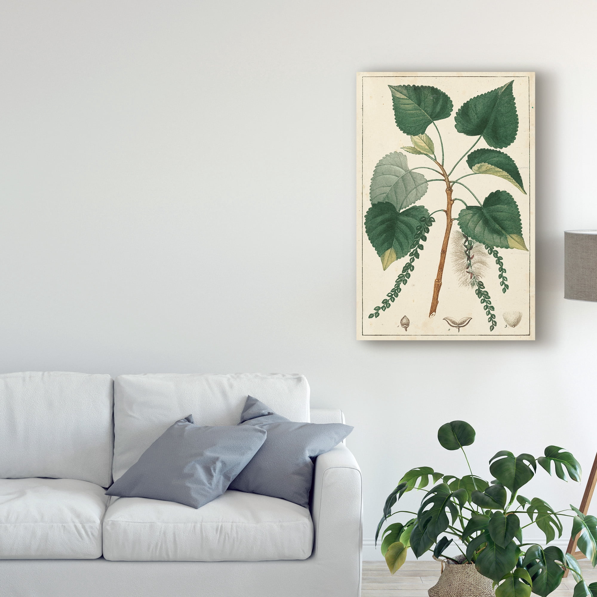 Trademark Fine Art 'Turpin Poplar Tree' Canvas Art by Turpin