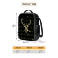 thumbnail image 4 of ZUXONGSY Camo Elk American Flag Print School Backpack Set for Boys Girls 4 Pack Lightweight Bookbag Travel Daypack with Lunch Bag Pencil Case and Water Bottle Holder for Kids Teens, 4 of 6