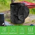 thumbnail image 2 of Wakeman 44-Gallon Pop Up Trash Can with Zippered Lid for Camping or Parties, 2 of 6