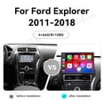 thumbnail image 3 of SNATEEN 13.1 inch Touch Screen Car Radio for Ford Explorer 2011-2018 GPS Navigation Multimedia Video DVD Carplay Stereo Receiver Head Unit, 3 of 12