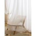 thumbnail image 5 of Custom Size Beige Chenille Luxury Curtains for Living Room Bedroom Dining Blackout Elegant Embroidered Window Tulle Decor, 5 of 5