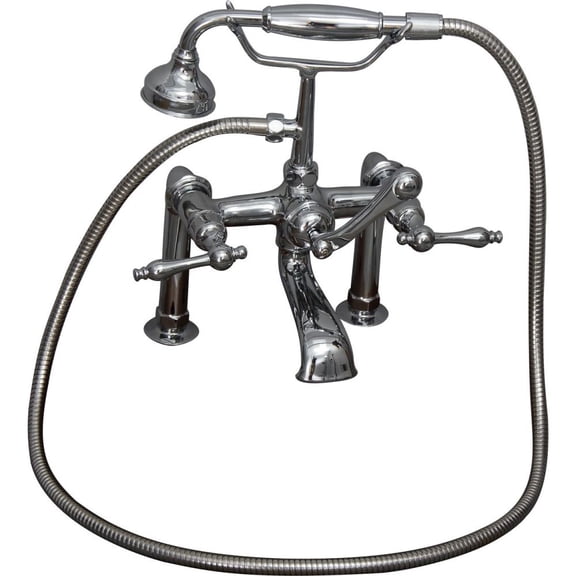 Barclay 4603-ML-ORB Elephant Spout with Handheld Shower, Hose Mounts & Metal