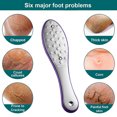 thumbnail image 4 of Lima para pies, depurador de pies de doble cara, herramienta de pedicura para el cuidado de los pies, se puede utilizar Lima de acero inoxidable para piel húmeda o seca, 4 of 5