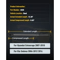 thumbnail image 5 of SCITOO Hood Lift Supports Replacement Struts Gas Springs Shocks Fit For Hyundai Entourage 3.8L 2007-2010,For Kia Sedona 3.5L 2011-2012 2014,For Kia Sedona 3.8L 2006-2010, 5 of 5