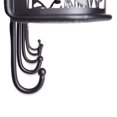 thumbnail image 4 of Design Imports Z01650 Wall Mount Mail & Key Organizer, Black, 4 of 7