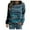 Light Blue, variant on Womens Tie Dye Graphic Sweatshirts Crewneck Long Sleeve Shirts Casual Lightweight Workout Tops Vintage Loose Fit Pullover