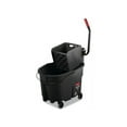 thumbnail image 3 of Rubbermaid Commercial WaveBrake 2.0 Bucket/Wringer Combos Side-Press 35 qt Plastic Black FG1863896, 3 of 7