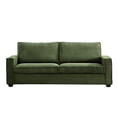 thumbnail image 6 of Kevinplus Corduroy Sofa, 87.4 inch Modern Design Sofa with Cup Holder and Storage Bags, Deep Seat Sofa Couch,Comfy Couch for Living Room,Apartment,Green, 6 of 9