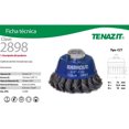 thumbnail image 4 of Cepillo De Alambre Trenzado Copa 3 X 5/8 Austromex Aus-2898 Austromex aus-2898, 4 of 7