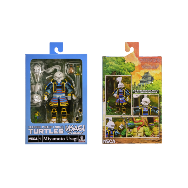 NECA TMNT サムライ＆スペース＆ミヤモトウサギ NECA Teenage Mutant Ninja Turtles Miyamoto Usagi Yojimbo Action