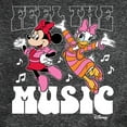 thumbnail image 3 of Disney - Mickey & Friends - Feel the Music - Daisy & Minnie Dances - Men's Crew Neck Fleece Pullover, 3 of 5