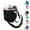 Black, variant on Family Size 4 Compartment Insulated Drink Bag, 4 Slot Tumbler Carrier with Removable Divider & Adjustable Strap, Water Bottle & Coffee Holder Tote for Hiking, Sports, Travel and Daily Outings(Pink)