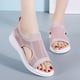 thumbnail image 1 of Las mujeres punta abierta transpirable comodidad ahueca hacia fuera Casual cuñas zapatos de malla sandalias Wmkox8yii nm10891, 1 of 8