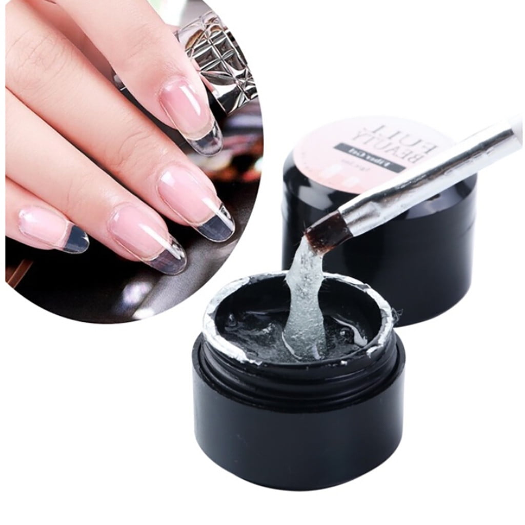 Nail Tech Peel off Gel Base Coat Jelly Gel Polish Glitter Eye Makeup Jelly Pedicure Face Glitter Gel Glitter Jar Kids Nails Gel Nail Top Coat Glitter for Hair Big Rhinestones for Nails Nail