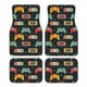 thumbnail image 1 of Balery Retro Video Game Juego de 4 Alfombrillas para Auto, Revestimientos de Caucho Resistente, Diseño Antideslizante, 1 of 7