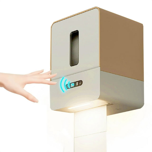 Automated Touchless Paper Towel Dispenser Wall Mount Smart Electric Roll Paper Towel Dispenser for Bathroom Hotel