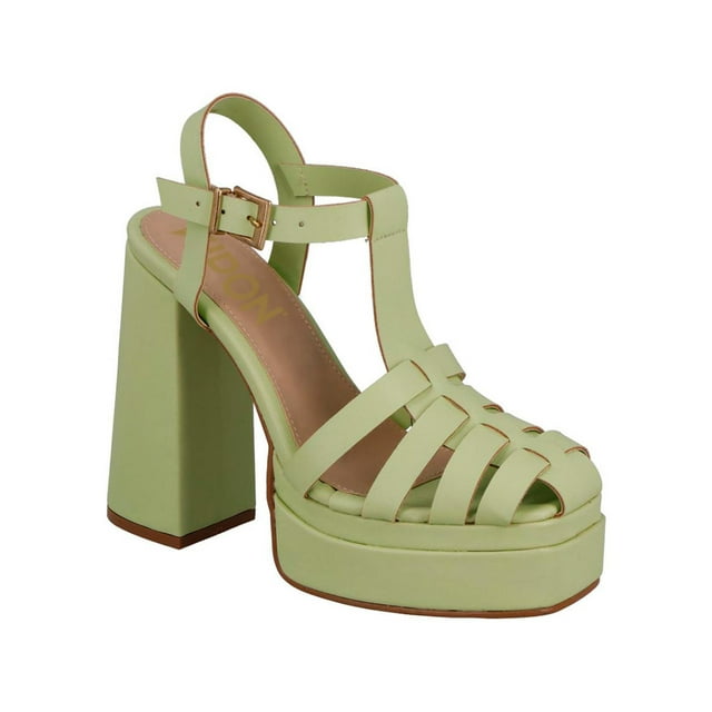 Zapatillas Mujer Plataforma Casuales Ligeras Kipon verde 23