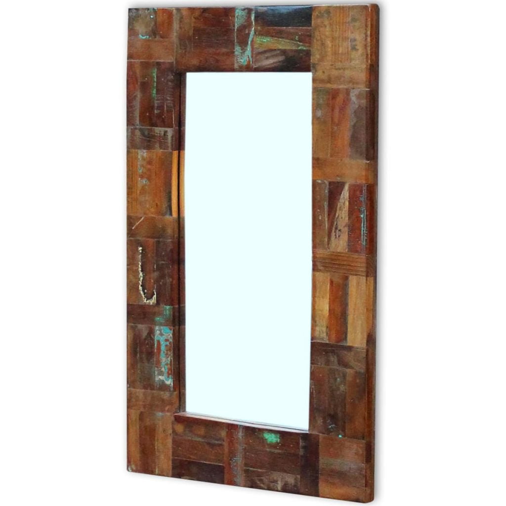 Kepooman Rectangular Hanging Wall Frame Mirror Decor for Bathroom Bedroom, 31.5" X 19.7", Multi-color Kepooman Rectangular Hanging Wall Frame Mirror Decor for Bathroom Bedroom, 31.5" X 19.7", Multi-color