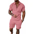 thumbnail image 2 of Conjunto De Playera Tipo Polo Y Short Bermuda Moda P/hombre, 2 of 8