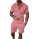 thumbnail image 2 of Conjunto De Playera Tipo Polo Y Short Bermuda Moda P/hombre, 2 of 8