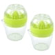 thumbnail image 1 of unbranded 2Ud Exprimidor Manual De Cítricos Verde Plástico Con Ergonómico Para Cocina, 1 of 8